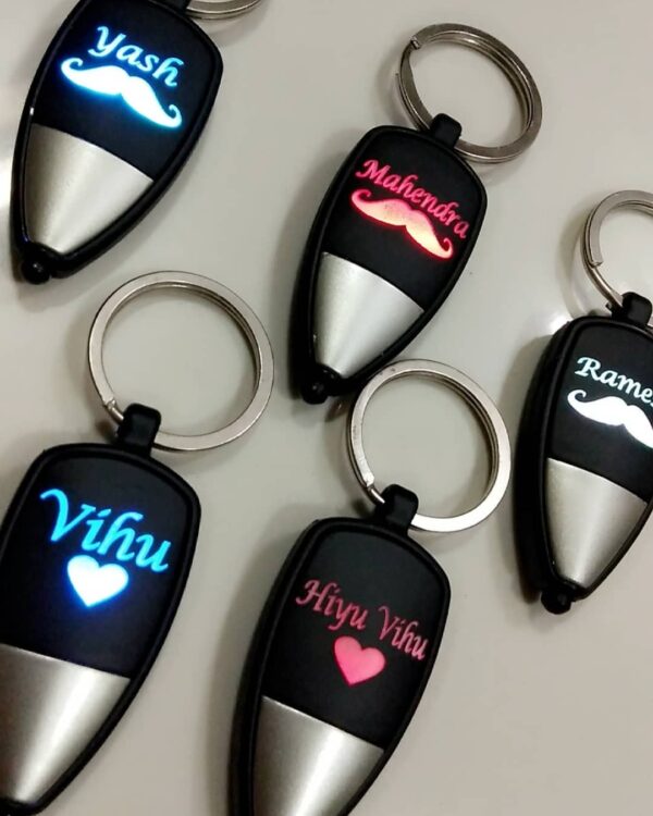 LED KEY RING MULTI COLOUR - Image 1